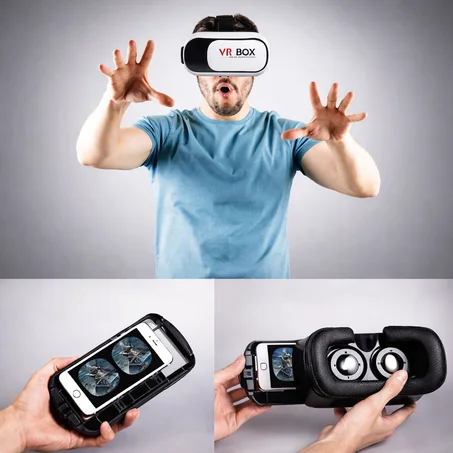 نظارات الواقع الافتراضي VR BOX