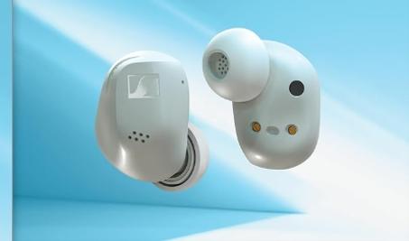 سنهايزر سماعة لاسلكية حقيقية من اكسنتوم اسود ترو، ترو لاسلكية 2