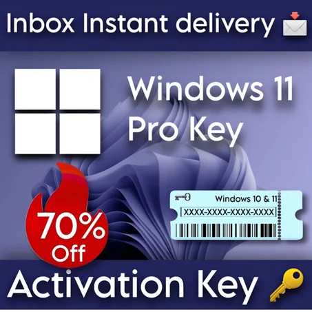 Windows 11 Professional Plus 32/64-Bit Genuine License Key🔑