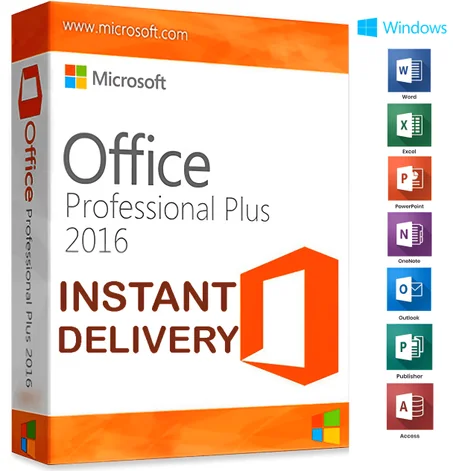 Office 2016 Professional Plus 32/64-Bit Genuine License Key🔑