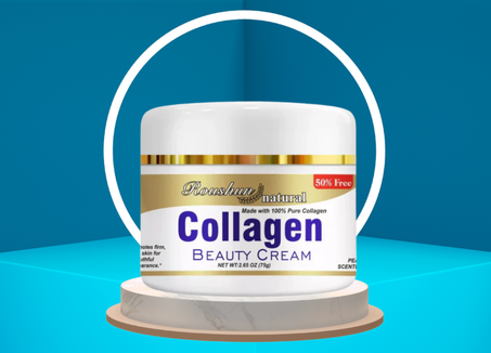 "كريم كولاجين للوجه لمكافحة الشيخوخة | يرطب البشرة، ينعم التجاعيد ويشد الجلد | إشراقة شبابية لجميع أنواع البشرة "