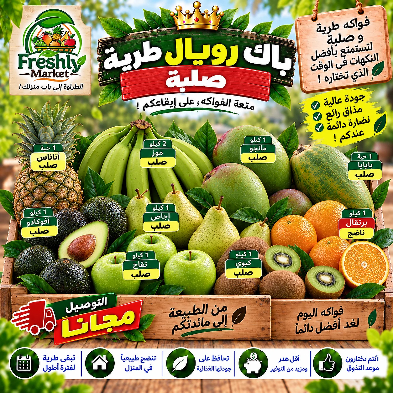 Pack Royal Frais Ferme طرية و صلبة