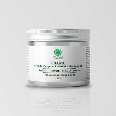 Crème capillaire 3 en 1 Démêlante crème coiffante masque