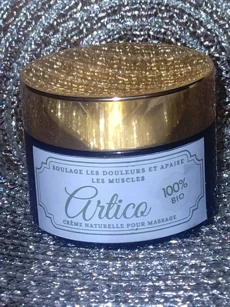 Crème naturelle pour massage Artico