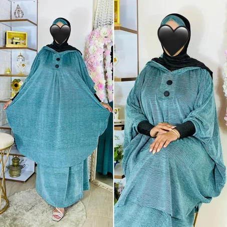 أنسومبل فراشة 2 قطع + شال هدية