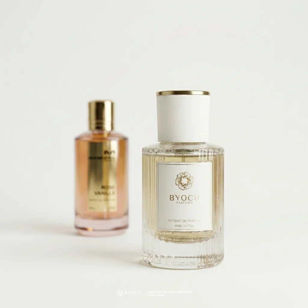Rose vanille by moncera