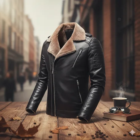 Royal Winter-جاكيت رجالي فخم بطبقة فرو داخلية