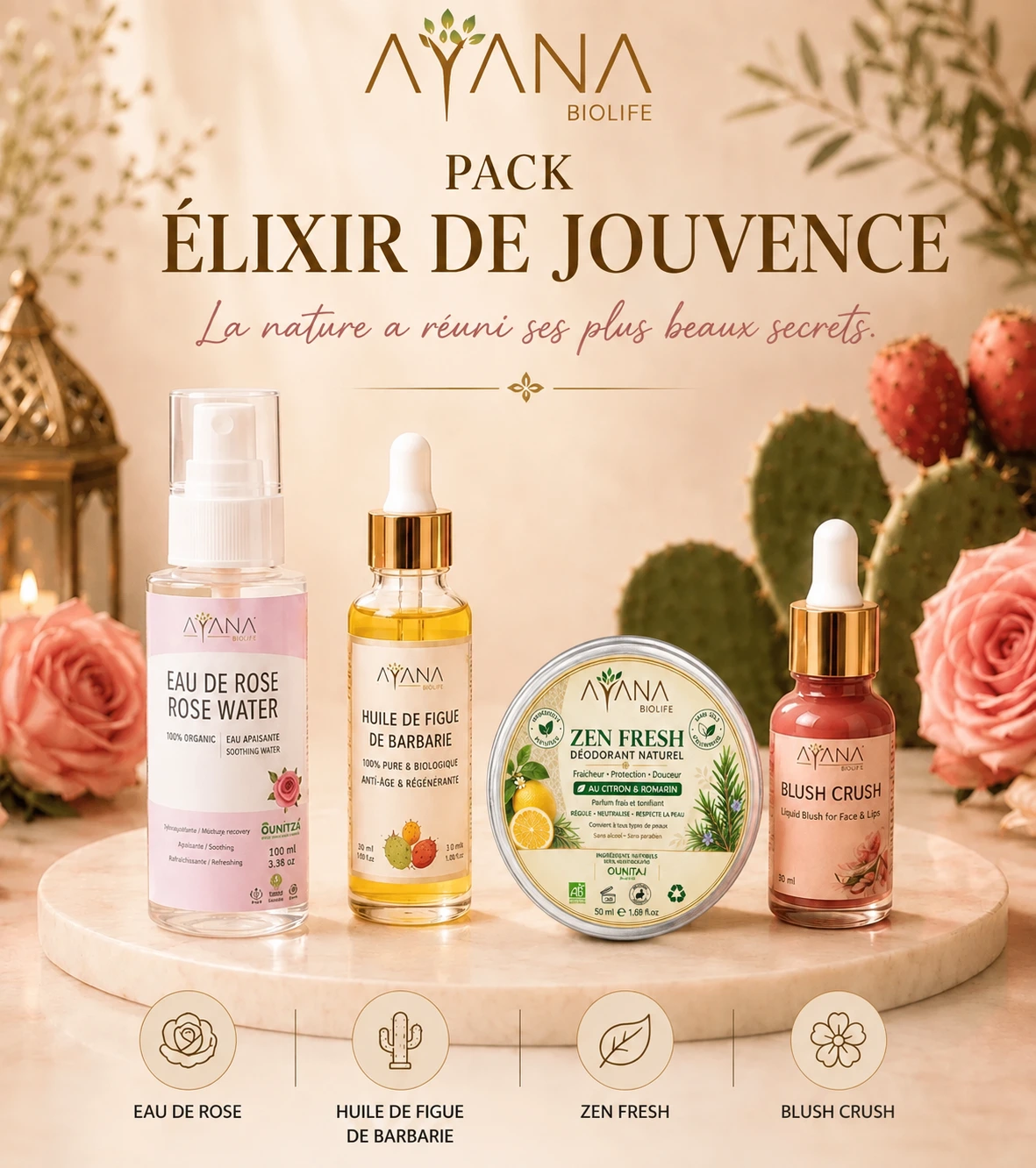 Pack Élixir de Jouvence — Anti-Âge, Sans Aluminium & Bonne Mine