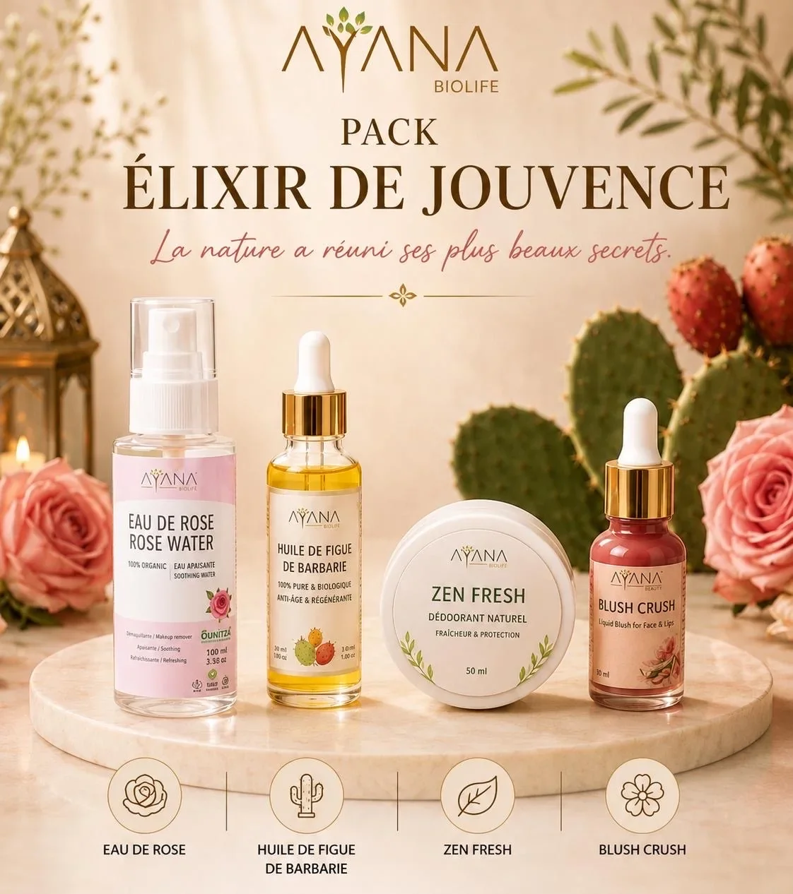 Pack Élixir de Jouvence — Anti-Âge, Sans Aluminium & Bonne Mine