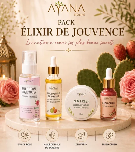 Pack Élixir de Jouvence — Anti-Âge, Sans Aluminium & Bonne Mine