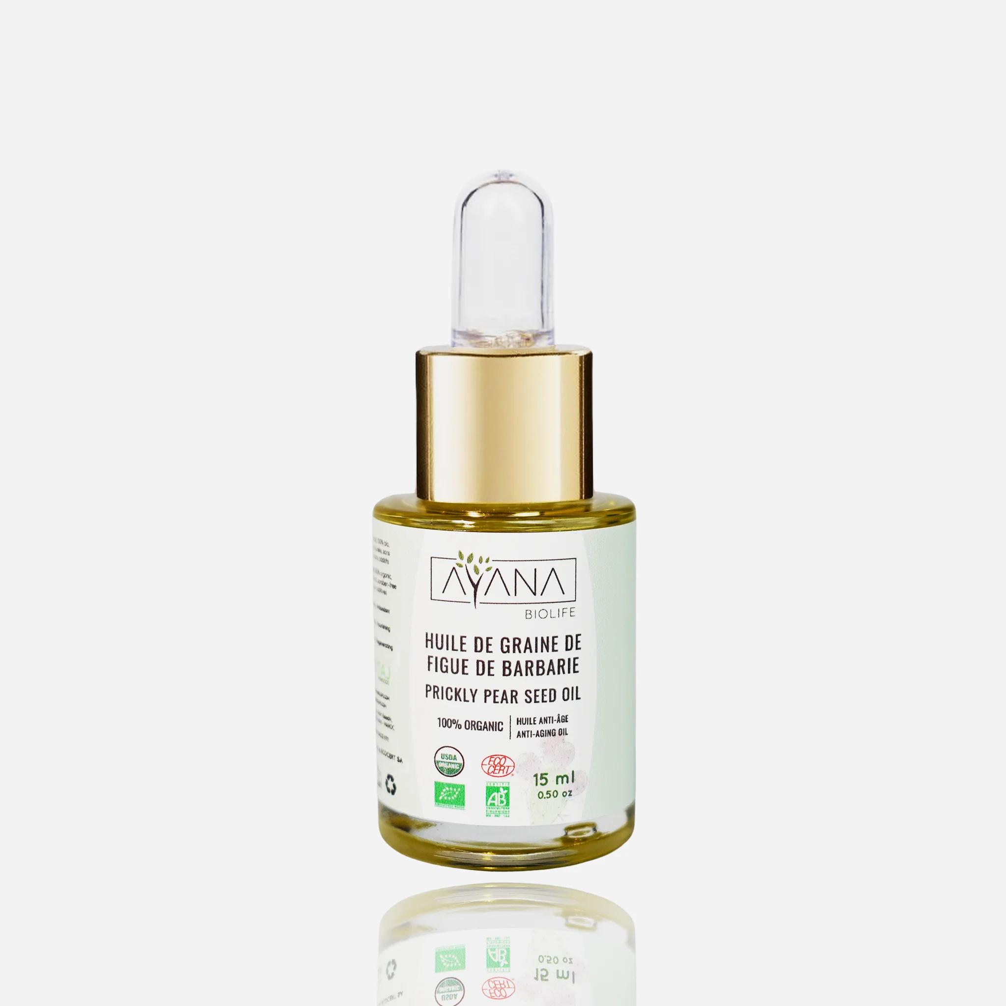 Huile Figue de Barbarie Bio Anti-Âge | AYANA Biolife