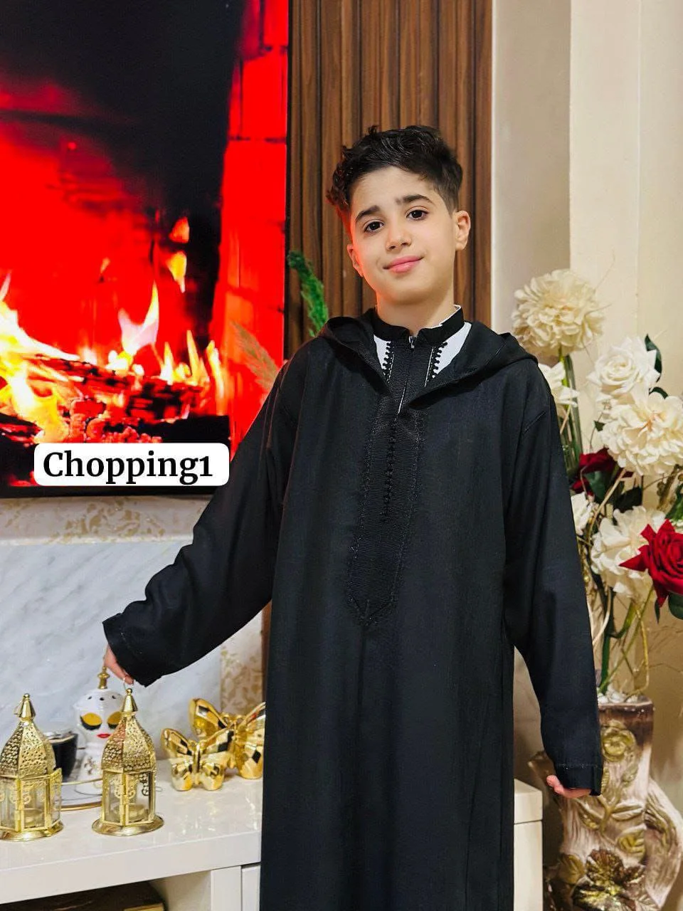 جلابة مع جبدور 3 بياس