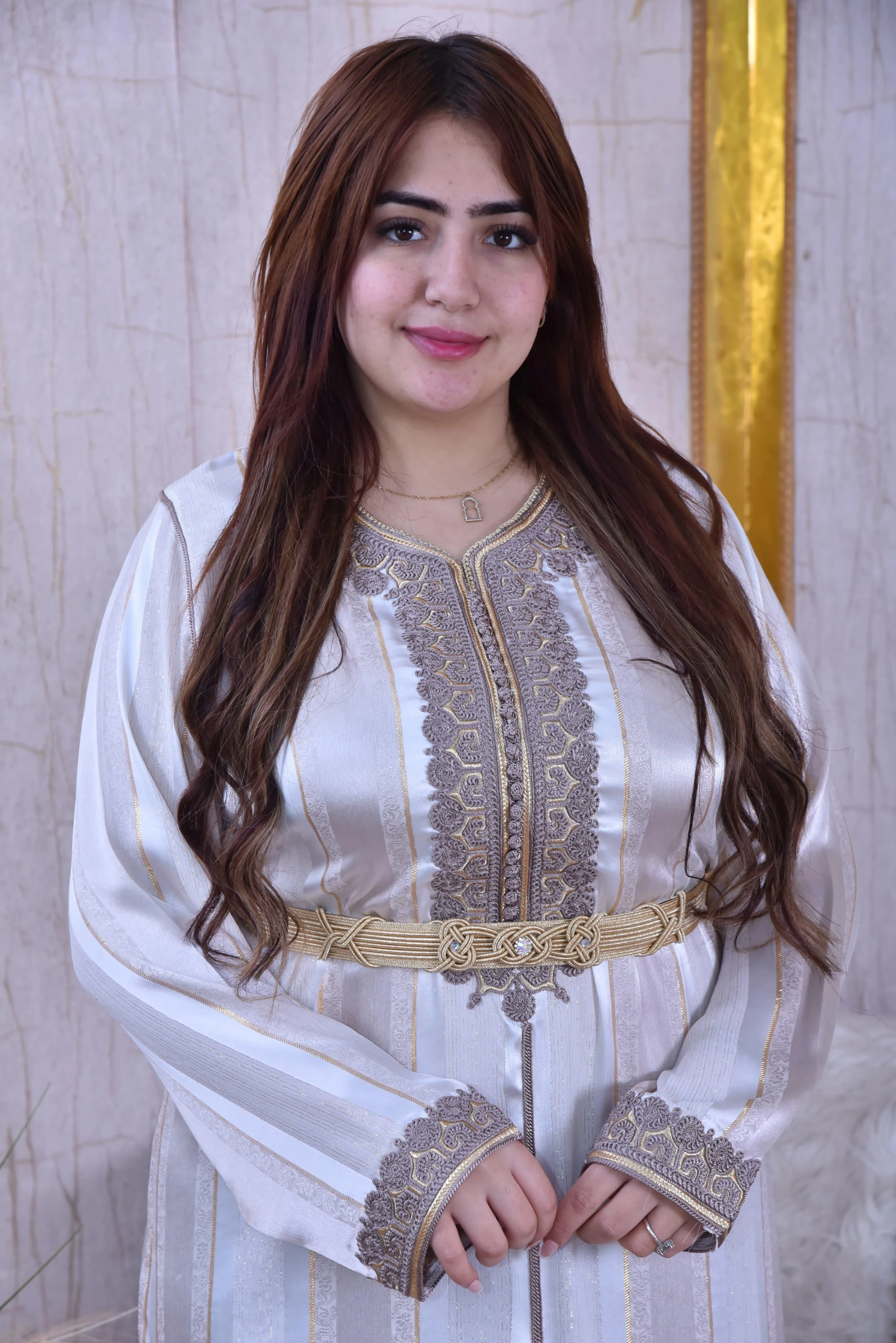 ✨قفطان مغربي أصيل جوهرة حرير حرة كوريا 👑