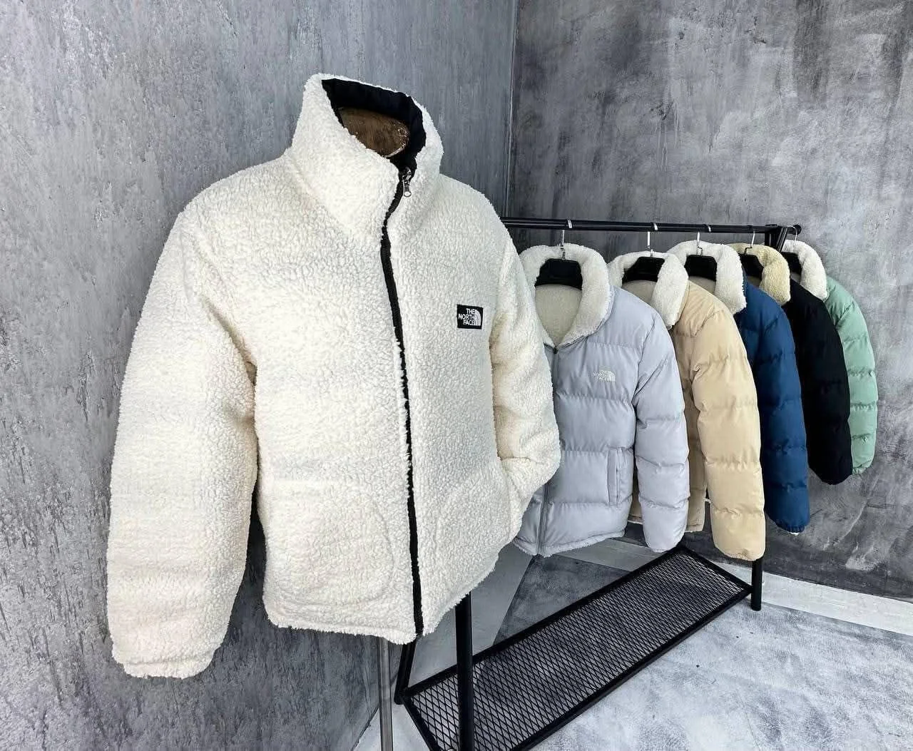 JACKET NORTH FACE double face