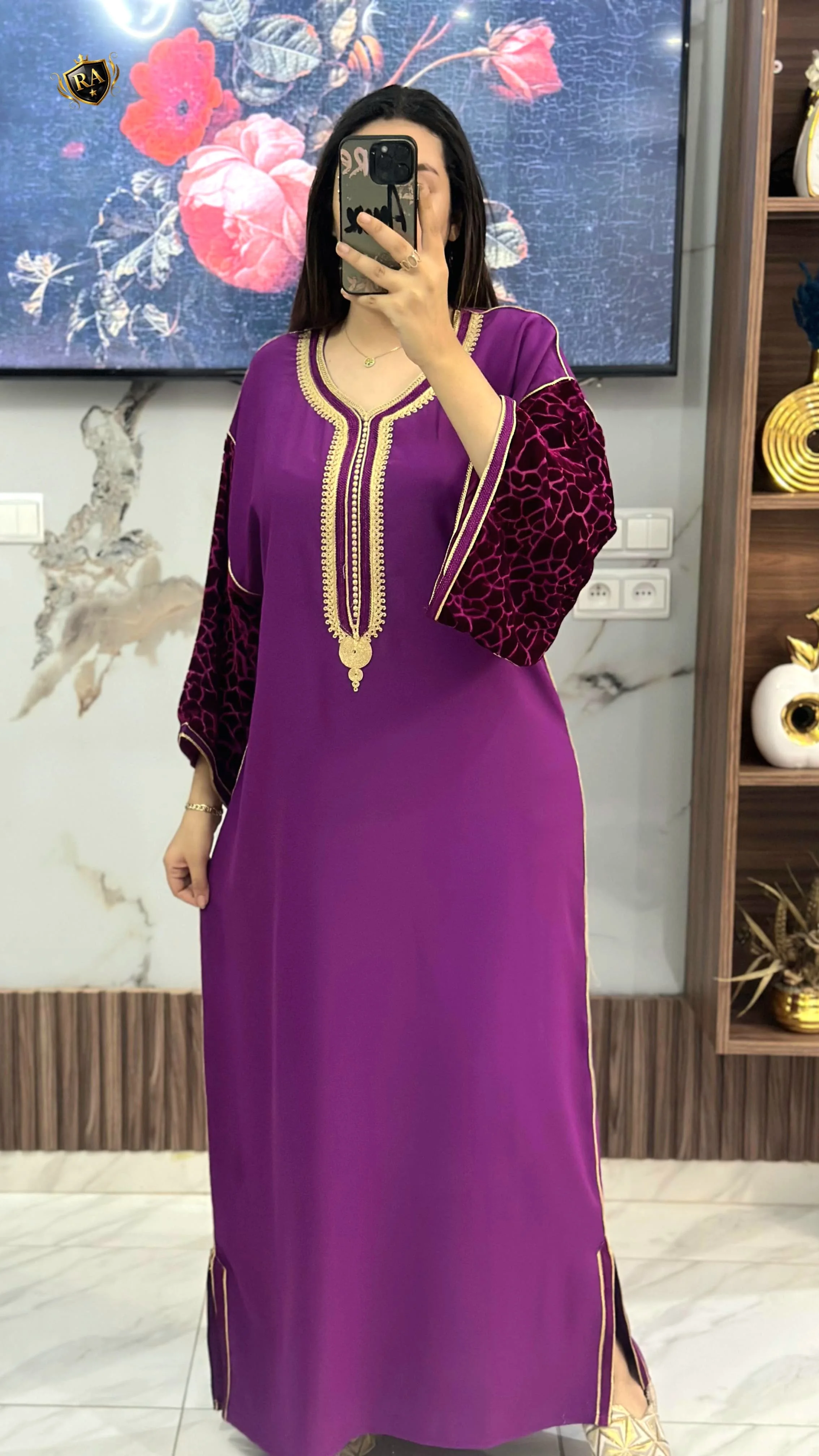 قفطان بفصالة مخزنية راقية