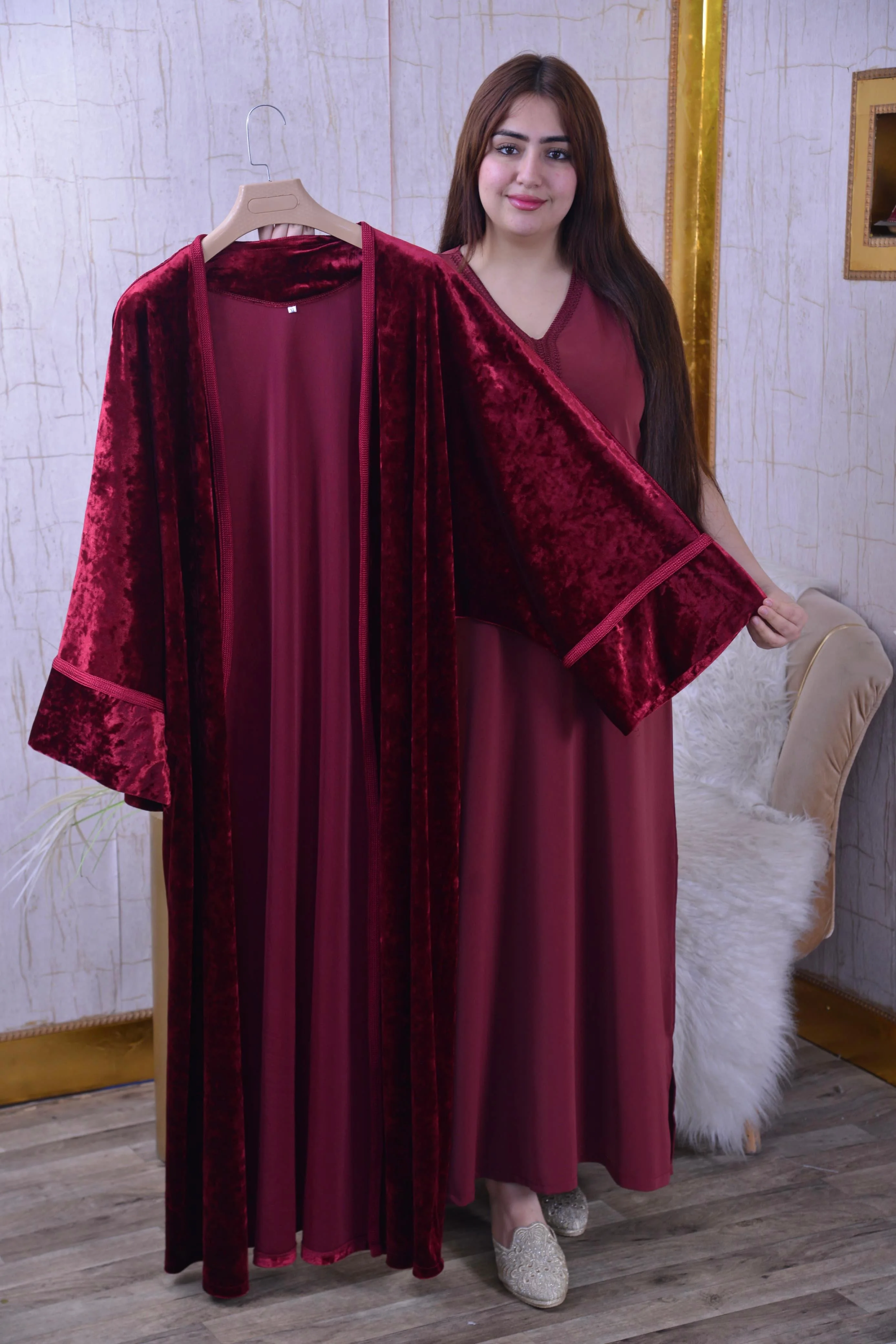 👗 قفطان فاخر … أناقة تقليدية بلمسة عصرية