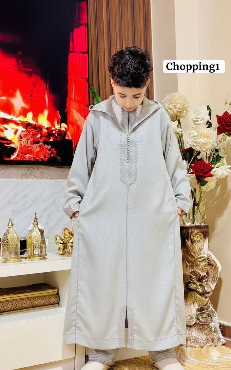 جلابة مع جبدور 3 بياس