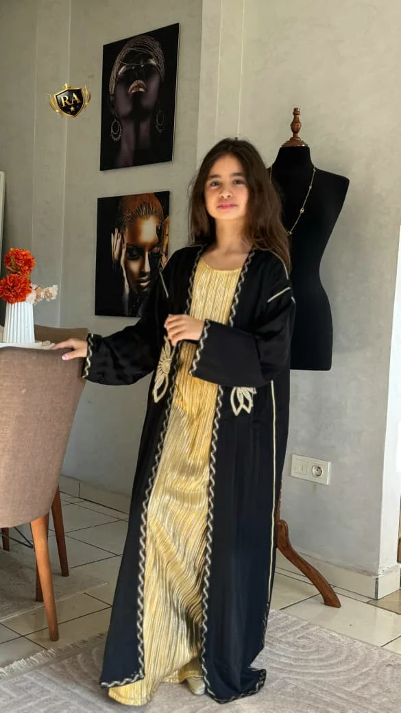 ✨كيمونو  2 بياس للبنوتات👸كيمونو +قفطان 😍😍