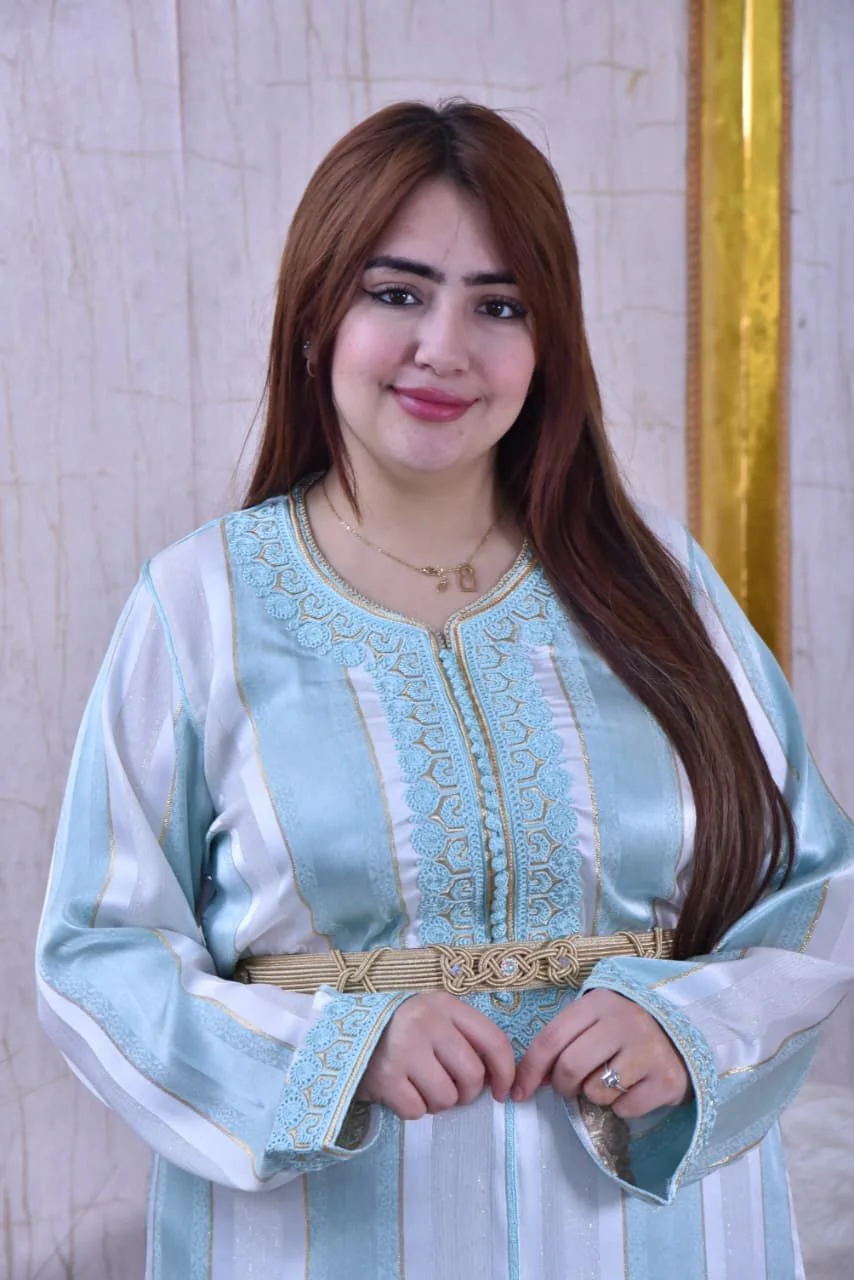 ✨قفطان مغربي أصيل جوهرة حرير حرة كوريا 👑