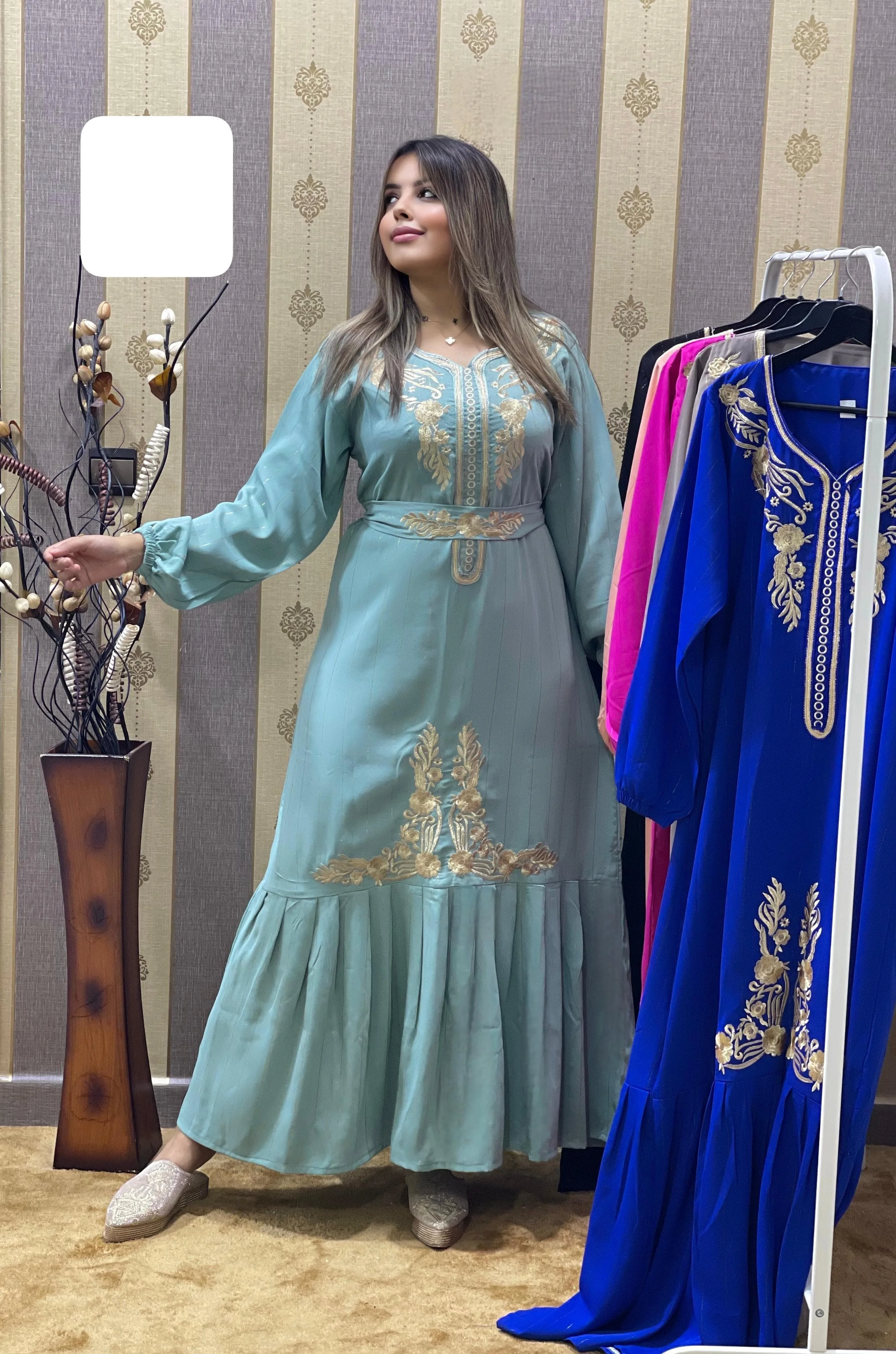 ✨ قفطان راقي للعيد و جميع المناسبات المميزة 🎊👑