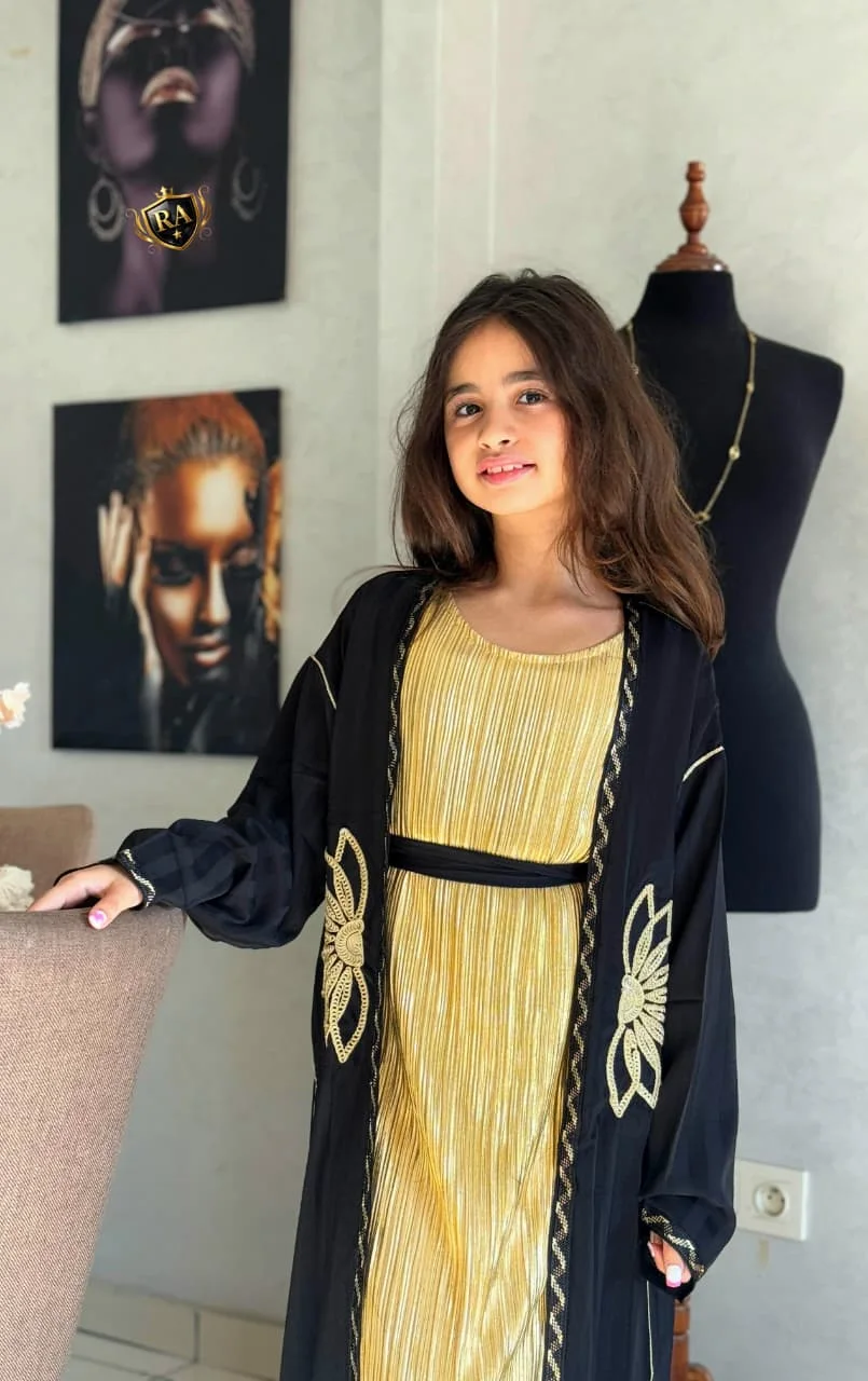 ✨كيمونو  2 بياس للبنوتات👸كيمونو +قفطان 😍😍