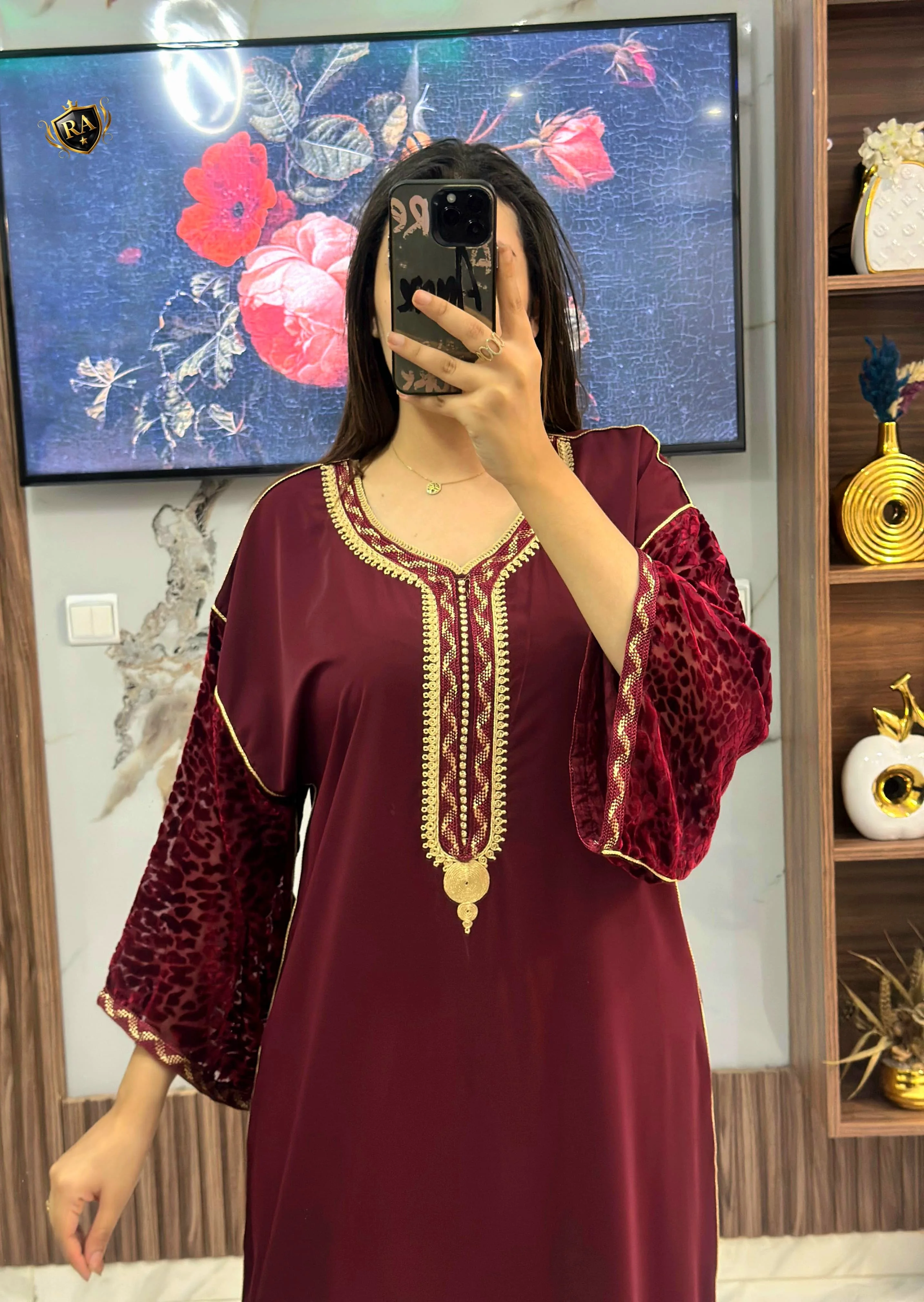 قفطان بفصالة مخزنية راقية