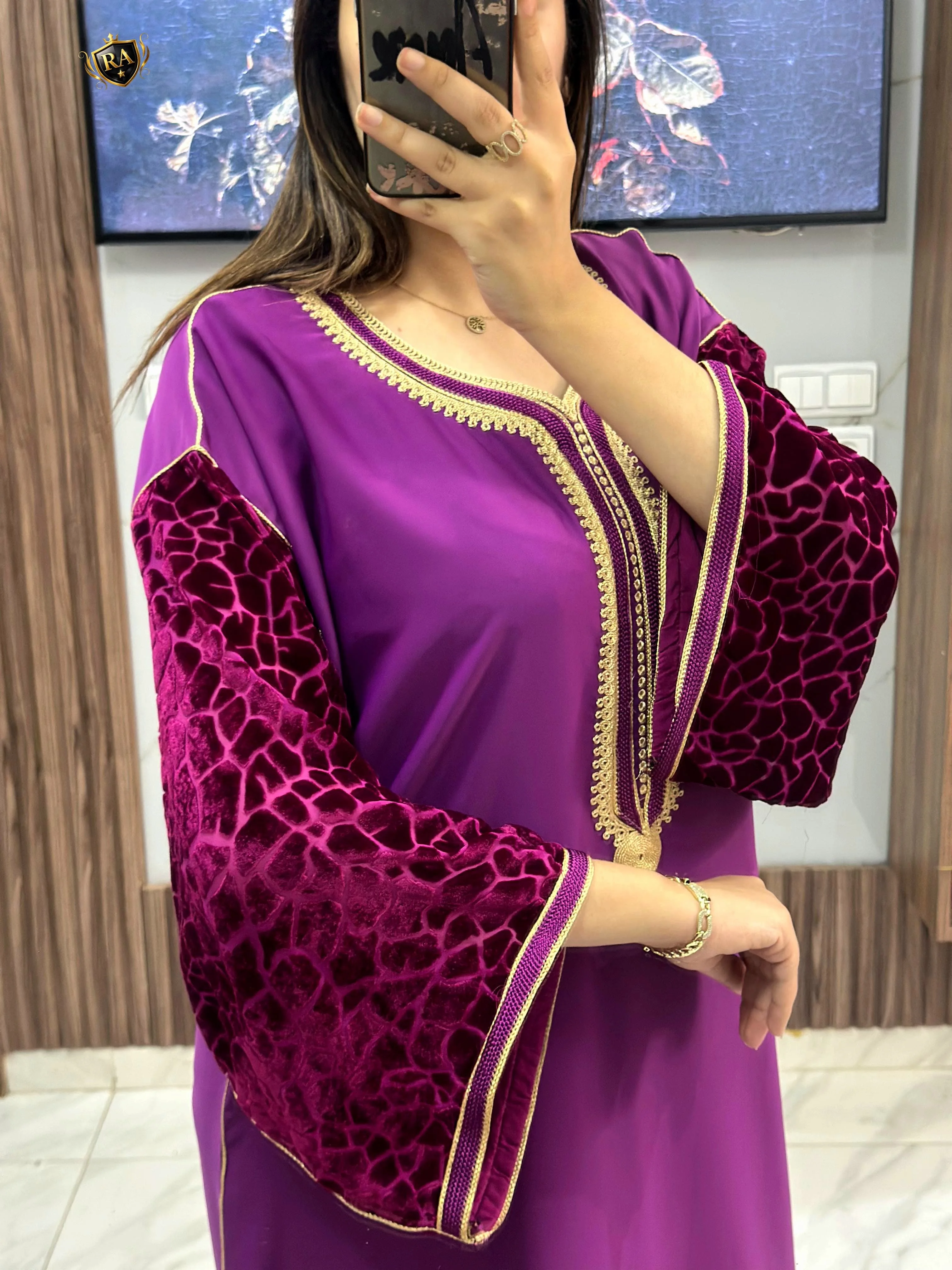 قفطان بفصالة مخزنية راقية