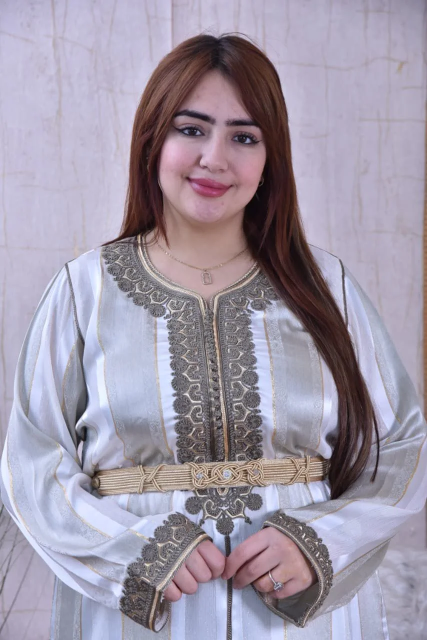 ✨قفطان مغربي أصيل جوهرة حرير حرة كوريا 👑