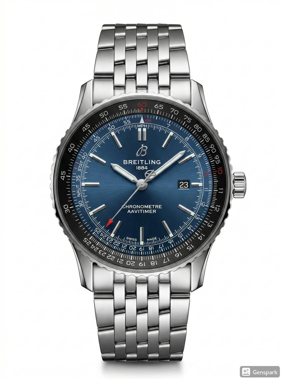 MONTRE BREITLING 1884 Bleu
