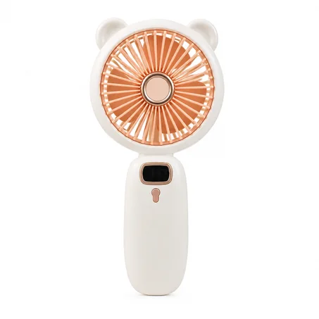 Mini Ventilateur Portable écran Digital 5 Vitesses – Rechargeable Type-C