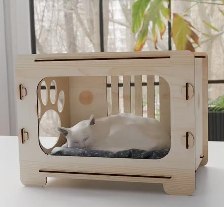 Maison De Bois Pour chats et chiot