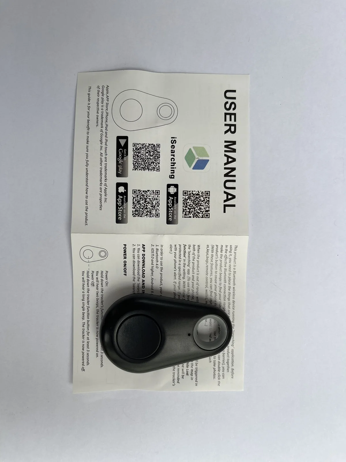 iTAG Smart Tracker Bluetooth (anti-perte)