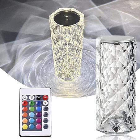 Lampe en cristal magique touche control