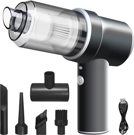 Aspirateur portable 2 en 1 pour maison et voiture