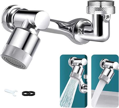 Robinet De Filtre Anti-éclaboussures Rotatif 1080°