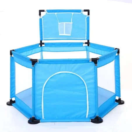 Parc d’Éveil Ludique et Sportif pour Bébé avec Filet et Balles