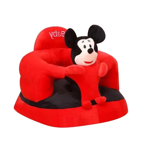 وسادة جلوس للأطفال الفخمة بتصميم محشو – دعم مريح وآمن للطفل