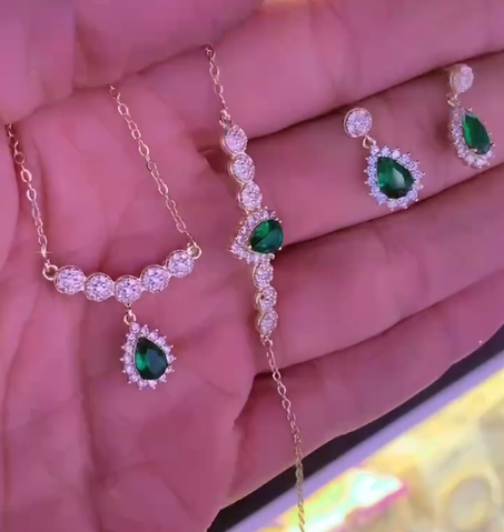 set di gioielli castor