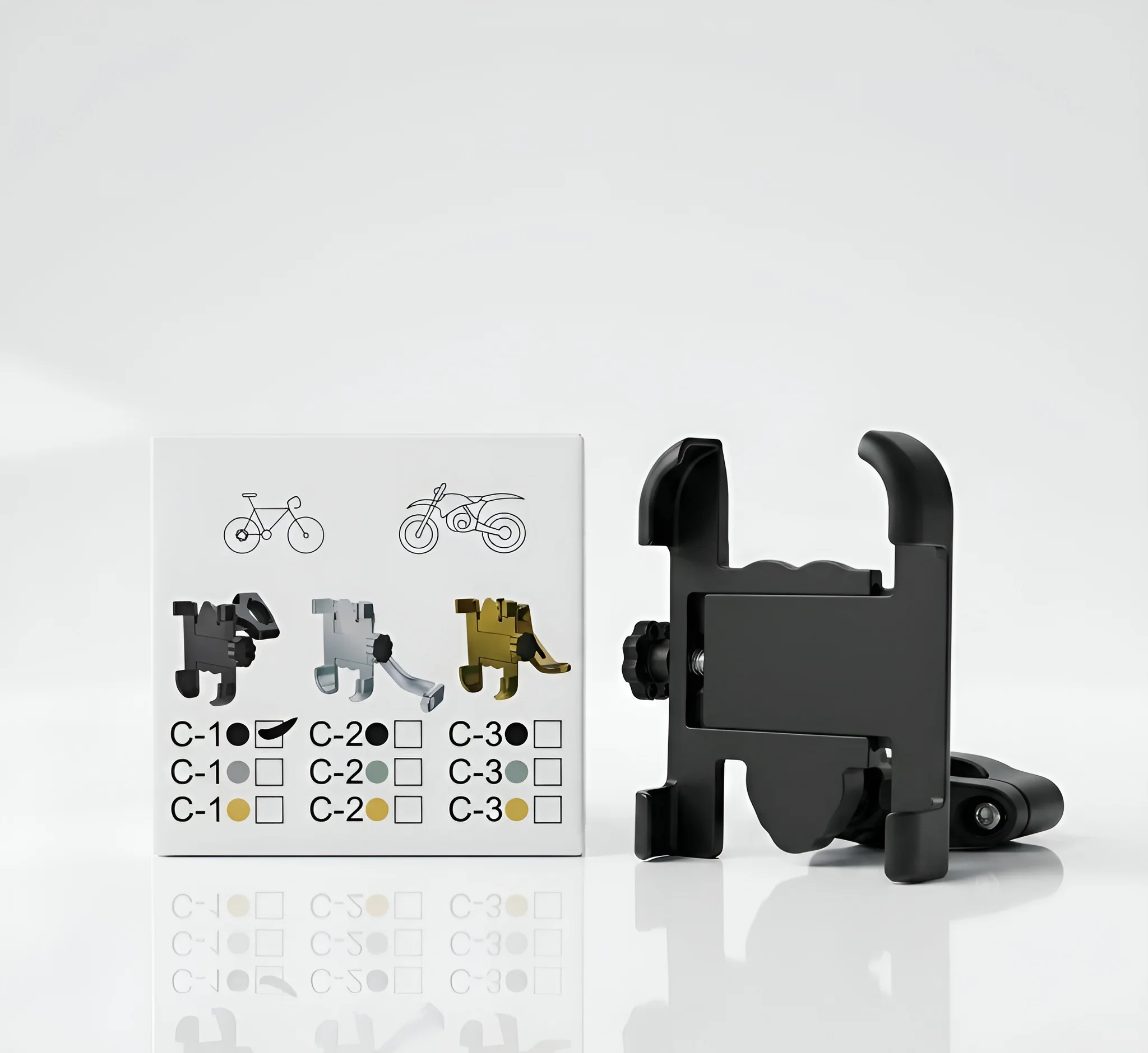 Support smartphone universel pour moto