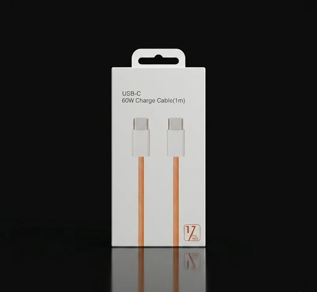 Câble de charge USB‑C 60 W 17 Pro Max (ORIGINAL 100%)
