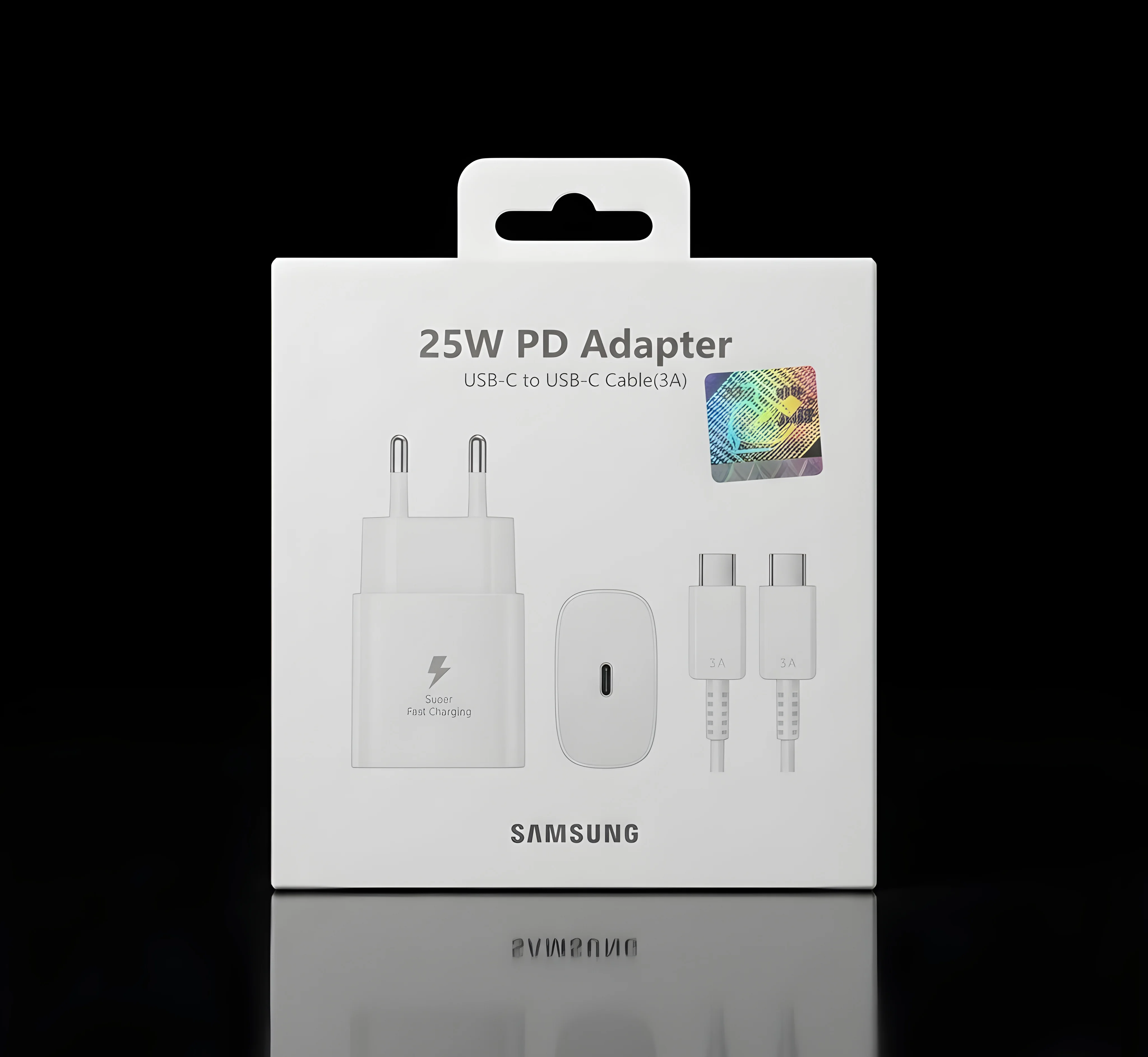 Apadteur Samsung 25W avec câble ( ORIGINAL 100% )