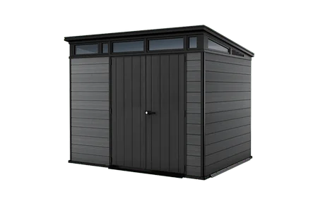 Cortina 9x7 Storage Shed - Graphite