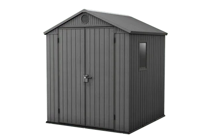 Darwin 6x6 Storage Shed - Graphite