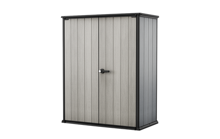 High Store Plus Storage Shed - Grey