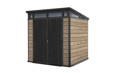 Signature 7x7 Storage Shed - Ashwood Brown