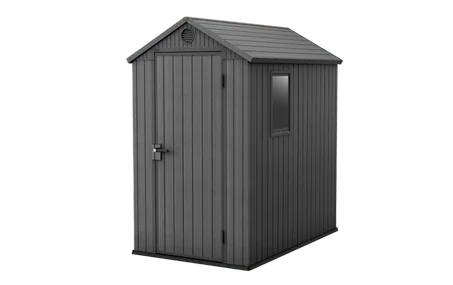 Darwin 4x6 Storage Shed - Graphite