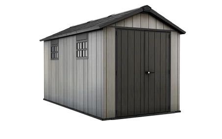 Oakland 7.5x13 Storage Shed - Grey