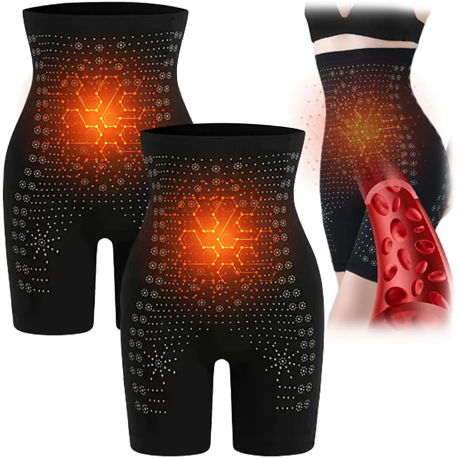 سراويل نسائية عالية الخصر، شورتات للشد والتخسيس، سراويل ما بعد الولادة