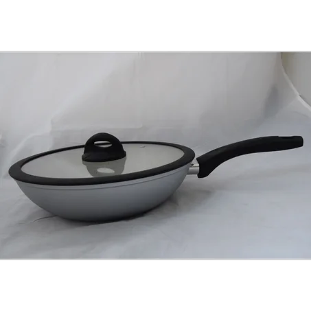Wok en granit BONOMI 28CM