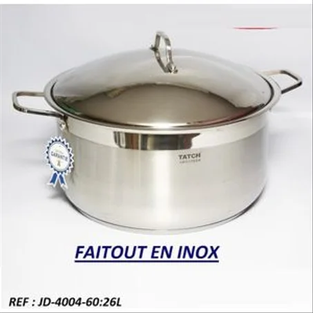 Faitout en inox TATCH 26L